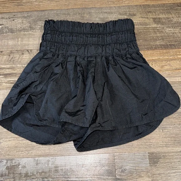 Free People Movement The Way Home Shorts Black Flowy Running Shorts XS - Picture 2 of 8